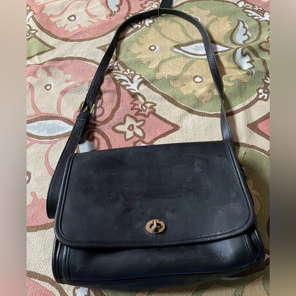 Vintage City Camera Pebbled Grain Leather 9812 Messenger Crossbody 90’s Minty - Picture 13 of 16